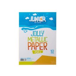 Papir A4 metallic yellow 250gr