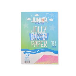 Papir embossed A4 pink svetlucavi 60g