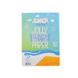 Papir embossed A4 yellow svetlucavi 60g