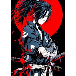 Dororo anime poster od tkanine 20х29 cm