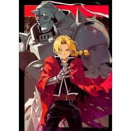 Fullmetal Alchemist anime poster od tkanine 20х29 cm