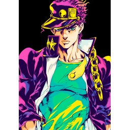 Jojo anime poster od tkanine 20х29 cm