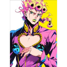Jojo anime poster od tkanine 20х29 cm