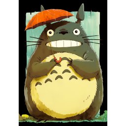 My Neighbor Totoro anime poster od tkanine 20х29 cm