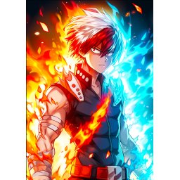 My Hero Academia anime poster od tkanine 20х29 cm