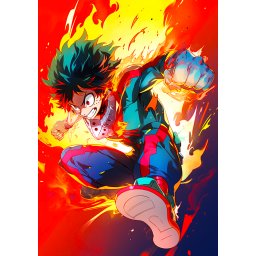 My Hero Academia anime poster od tkanine 20х29 cm