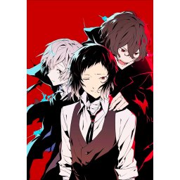 Bungo Stray Dogs anime poster od tkanine 20х29 cm