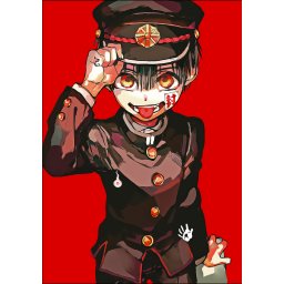 Toilet-bound Hanako-kun anime poster od tkanine 20х29 cm