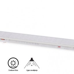 SINSKA SVETILJKA JM-4073 41-66W 4000K 90° 1500mm BELA
