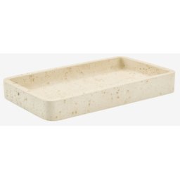 Posuda Š11xD18xV2 cm bež kamenina