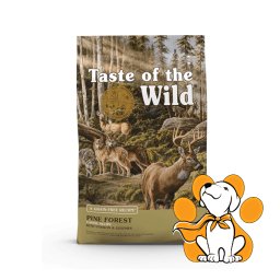 Taste Of The Wild Pine Forest Canine Recipe 12.2kg, Hrana Za Sjajnu Dlaku
