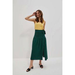 WOMEN'S SKIRT L-SC-4022 PALM LEAF
