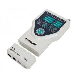 INTELLINET Cable tester 5 in 1 retail Box sivi