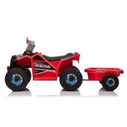 Auto sa prikolicom na baterije atv crveni ( TS-039AT-CR )