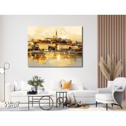 Moderne slike na platnu Beograd ms169
