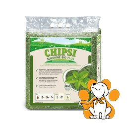 Chipsi Hay Menta, 600g, Seno za glodare sa mentom, Visok sadržaj sirovih vlakana