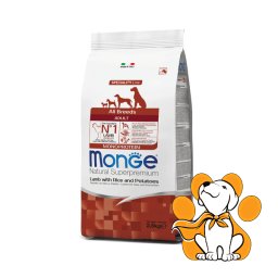 Monge Natural Superpremium Adult All Breeds Lamb 2.5kg, Granulirana Hrana Za Pse