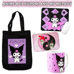 Kuromi And My Melody poklon set anime (4 kom)