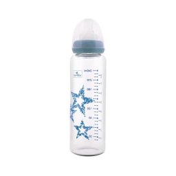 Lorelli staklena flasica sa anti-colic -dodatkom 240 ml - blush blue ( 10200880004 )