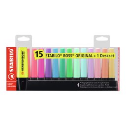 Text marker Stabilo Boss set 1-15