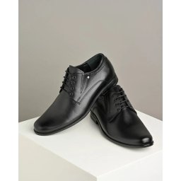 Muške elegantne kožne cipele 4080-01 crne, manjih brojeva (38-39)