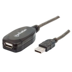 Kabl Manhattan 150248 USB-A M/F 2.0/480Mbps/produžni aktivni/10m