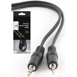 CCA-404 1.2M Gembird 3.5mm stereo plug to 3.5mm stereo plug audio AUX kabl 1.2m