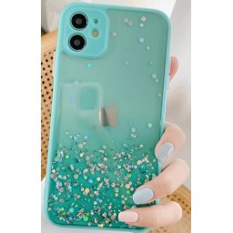 MCTK6-XIAOMI Mi 11x/Poco F3 * Furtrola 3D Sparkling star silicone Turquoise (89)