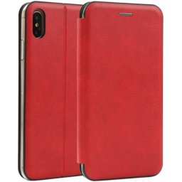 MCLF11-SAMSUNG S21 Ultra * Futrola Leather FLIP Red (149)