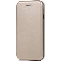 MCLF11-XIAOMI Redmi Note 9 Pro * Futrola Leather FLIP Gold (149)