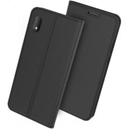 MCLF12-SAMSUNG Note 10 * Futrola Leather Luxury FLIP Black (179)