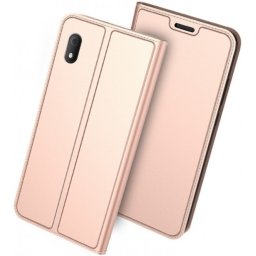 MCLF12-SAMSUNG S10 Plus * Futrola Leather Luxury FLIP Rose (179)