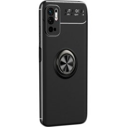 MCTK71-XIAOMI Redmi Note 9 * Futrola Elegant Magnetic Ring Black (179)