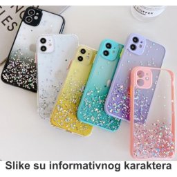 MCTK6-HUAWEI P30 * Furtrola 3D Sparkling star silicone Turqois (89)