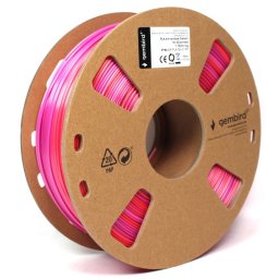 3DP-PLA-SK-01-RP PLA Svilenkasti duga Filament za 3D stampac 1.75mm, kotur 1KG red/purple