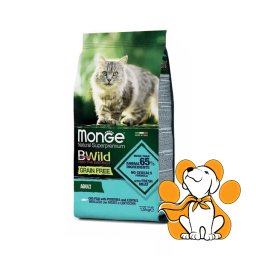 Monge Bwild Grain Free Cat Adult Codfish 1.5kg, Hrana Za Mačke Za Sjajniju Dlaku