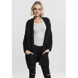 Women's oversized cardigan blk/blk