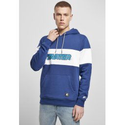 Starter Block Hoody space blue/white