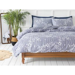 200x220 ENGLISH HOME POSTELJINA ZA FRANCUSKI KREVET, DEZEN PLAVA