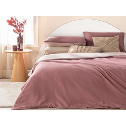 200x220 ENGLISH HOME KLASIČNA POSTELJINA ZA FRANCUSKI KREVET, PRLJAVO ROZE