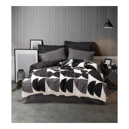 200x220 COTTON BOX POSTELJINA ZA FRANCUSKI KREVET NIKO ANTRASIT