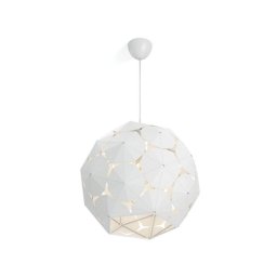 Corkwood visilica - luster beli 1xmax60W 40914/31/PN