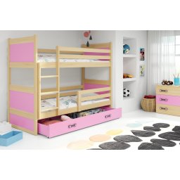 Baloo Bonny Krevet na Sprat 190x80 Pine - Rozi
