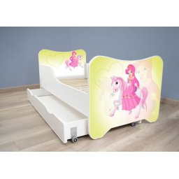 Dečiji krevet 140x70 cm HAPPY KITTY + fioka Pony