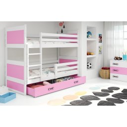 Baloo Bonny Krevet Na Sprat 190X80 White Rozi