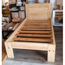 DRVENI KREVET 100×200