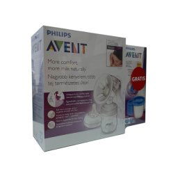 AVENT PUMPICA ZA IZMAZANJE NATURAL 5772+GRATIS VIA SOLJE 5KOM SA POKLOPCIMA