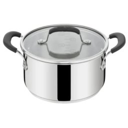 Tefal šerpa sa poklopcem 20cm E3184455 jamie Oliver ( 3168430332386 )