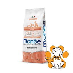 Monge All Breeds Monoprotein Salmon & Rice 12kg, Hrana za Pse sa Lososom