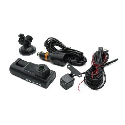 Auto kamera T717 triple camera crna